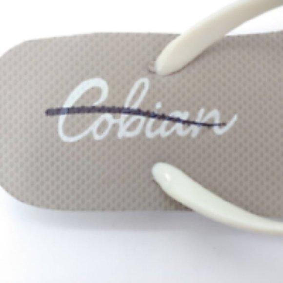 Cobian Womens Thong Flip Flop Sandals White Slip On Pool Beach L - Picture 9 of 10